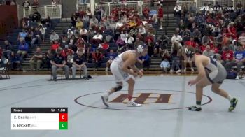 145 lbs Final - Ethan Basile, Jesuit High School - Tampa vs Sam Beckett, The Hill School
