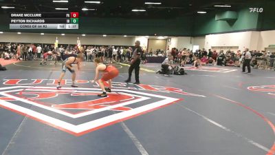 138 lbs Consi Of 64 #2 - Drake McClure, PA vs Peyton Richards, IN