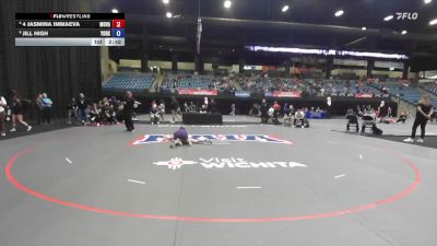 124 lbs Champ. Round 1 - Jill High, York vs 4 Jasmina Immaeva, Missouri Valley