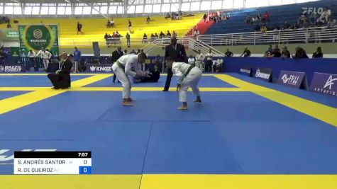 SEBASTIÁN ANDRÉS SANTORO vs RUBENS DE QUEIROZ 2023 Brasileiro Jiu-Jitsu IBJJF