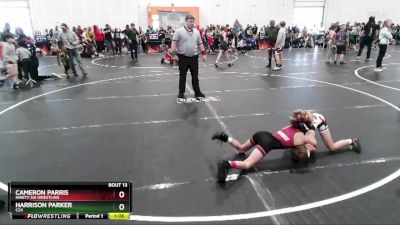 65 lbs Quarterfinal - Cameron Parris, Ninety Six Wrestling vs Harrison Parker, C2X