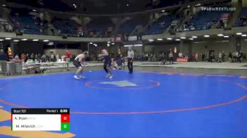 285 lbs Cons. Round 3 - Mike Milovich, Elk Grove Village vs Andrew Ryan, Woodstock