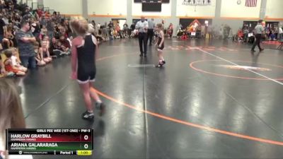 PW-3 lbs Round 4 - Harlow Graybill, Hammerin Hawks vs Ariana Galararaga, Hammerin Hawks