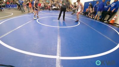 100 lbs Rr Rnd 3 - Hayden Fields, Caney Valley Wrestling vs Tyler Howell, Raw Wrestling Club