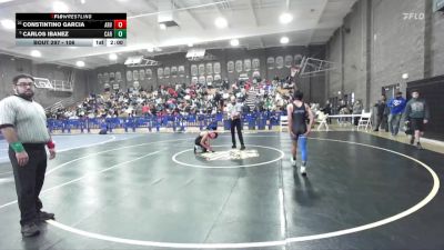 106 lbs Semifinal - Constintino Garcia, Arvin vs Carlos Ibanez, Caruthers