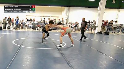132 lbs Consi Of 32 #1 - Malakii Martin, CO vs Jonathon Romero, NM