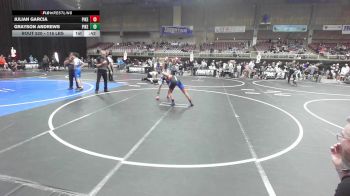 116 lbs Consolation - Julian Garcia, Pikes Peak Warriors vs Grayson Andrews, Pikes Peak Warriors