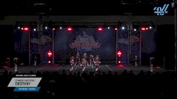 Cheer Factor - DESTINY [2024 L2 Youth 02/11/2024] 2024 ASC Return to Atlantis Worcester Showdown
