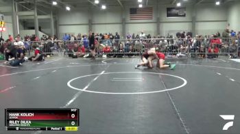 120 lbs Cons. Round 3 - Riley Dilka, Greater Heights vs Hank Kolich, SlyFox