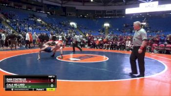 175 lbs Quarterfinals (8 Team) - Cale Hillard, Mahomet (M.-Seymour) vs Dan Costello, Chicago (Brother Rice)