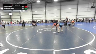 120 lbs Round 4 (2:15pm Saturday) - Kingston Tran, Mat Assassins vs Tyson Jones, Team Cormier