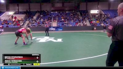 184 lbs Semifinal - Bryce Fitzpatrick, St. Cloud State vs Reece Worachek, Wisconsin-Parkside