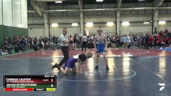 141 lbs Cons. Round 2 - Nicholas Kruczynski, New York University vs Charles Lausten, U.S. Merchant Marine Academy