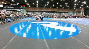 130 lbs Champ. Round 3 - Emma Benedetti, Casa Grande vs Kara Lowe, Inderkum