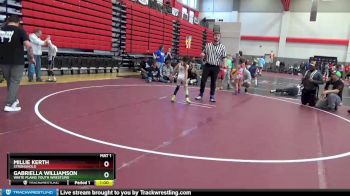 50 lbs 1st Place Match - Millie Kerth, Stronghold vs Gabriella Williamson, White Plains Youth Wrestling