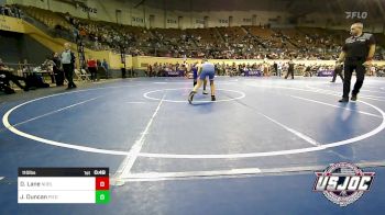 110 lbs Consi Of 4 - Darren Lane, Noble Takedown Club vs John Duncan, Piedmont