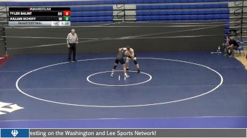 184 lbs Quarterfinal - Tyler Balint, Randolph College vs Jullian Schott, Marymount University