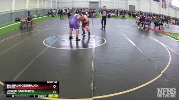 285 lbs Champ. Round 1 - Da`Shaun Ozenbaugh, Bonanza vs Joseph Sarmiento, Durango