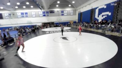 155 lbs Quarterfinal - Alana Solano, Alta Loma High School vs Emily Warren, Seaside WC