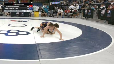 113 lbs Cons. Sub-quarters - Elijah Governor, Washington vs Jake Strickland, South Carolina
