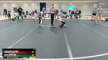 92 lbs Round 3 (6 Team) - Jackson Cather, Midlothian Miners vs Liam Sprouse, Team Donahoe - Green