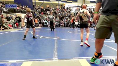 90 lbs Quarterfinal - Keaton Dietz, Cowboy Wrestling Club vs Carson Jardot, Perry Wrestling Academy