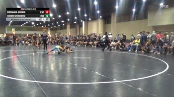 113 lbs Round 2 (6 Team) - Aiden Sanders, Florida Pittbulls vs Germaia Ewida, Blackman WC