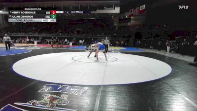 165 lbs Cons. Round 1 - Julian Cisneros, Enochs vs Henry Rosendale, Davis