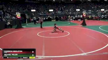 70 lbs Quarterfinal - Cameron Middleton, TLWA vs Michael Miller, OCGA