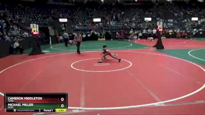 70 lbs Quarterfinal - Cameron Middleton, TLWA vs Michael Miller, OCGA