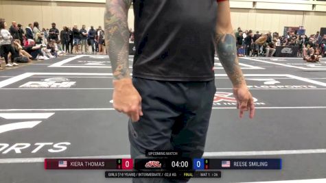 Kiera Thomas vs Reese Smiling 2025 ADCC Orlando Open/Youth Trials