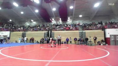 130 lbs Cons. Round 3 - Campbell Wallace, West Lafayette vs Fe` Waithira, Columbia City