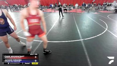 220 lbs Cons. Semi - Chase Woosencraft, Askren Wrestling Academy vs Jackson Shramek, LaCrosse Area Wrestlers