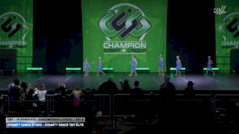 Dynasty Dance Studio - Dynasty Dance Tiny Elite [2026 Tiny - Intermediate - Contemporary/Lyrical Day 2] 2026 CSG Dance Grand Nationals