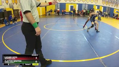 106 Gold Round 5 - Lazaro Soto, Southwest Miami vs Clayton Newton, Camden County