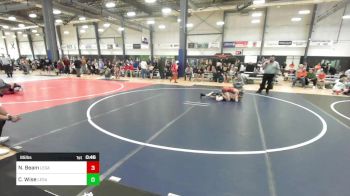 95 lbs 5th Place - Noah Beam, Legacy Elite vs Colby Wise, Legacy Elite