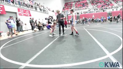 100-110 lbs Rr Rnd 4 - Beckham Leniger, Choctaw Ironman vs Jett McConnell, Chickasha Youth Wrestling
