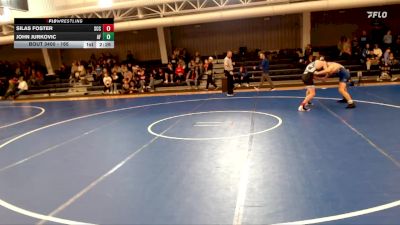 165 lbs Champ. Round 3 - Silas Foster, Southeast Community College vs John Jurkovic, Air Force