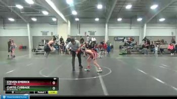 84 lbs Round 2 (4 Team) - Steven Emerick, MJWL vs Curtis Cubbage, 84 Athletes