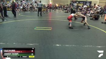 72 lbs Semis & 1st Wrestleback (8 Team) - Andrew Taussig, Aggression Legionaries vs Cale Dauber, American Gladiators-Venom