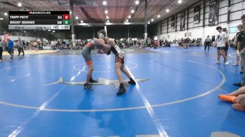 113 lbs Tripp Petit, BELIEVE TO ACHEIVE vs Brody Benner, SOUTH AUGUSTA WRESTLING