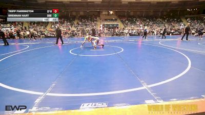 84 lbs Consi Of 8 #2 - Tripp Farrington, CP Wrestling vs Brennan Hart, Team Donahoe