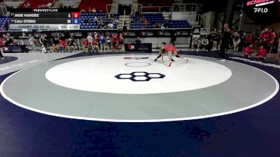 100 lbs Champ. Rd Of 32 - Jade Hardee, IL vs Cali Otero, OH