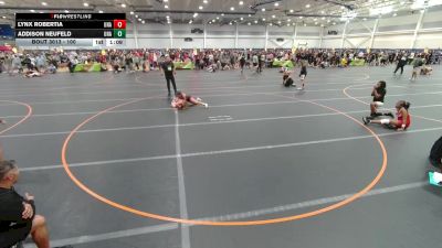 100 lbs Round 3 - Addison Neufeld, Unattached vs Lynx Robertia, Unattached