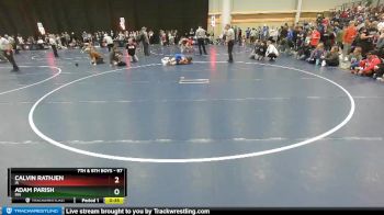 97 lbs Champ. Round 3 - Adam Parish, MN vs Calvin Rathjen, IA