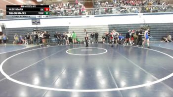 132 lbs Cons. Round 4 - Dillon Stacey, Thunder Ridge Outlaws Wrestling Club vs Alex Sears, Emmett Wrestling Club