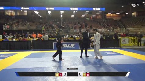 Megan Cara Au vs Ellysbella Lopez 2025 Pan Kids Jiu-Jitsu IBJJF Championship