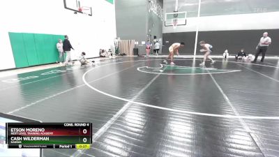 150 lbs Cons. Round 4 - Cash Wilderman, Kansas vs Etson Moreno, Next Level Training Academy