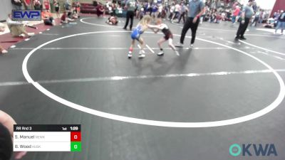 46 lbs Rr Rnd 3 - Stetson Manuel, Newkirk Takedown Club vs Brooks Wood, Husky Wrestling Club