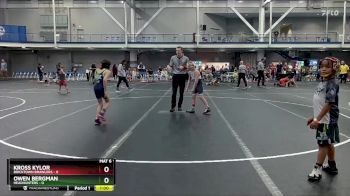 78 lbs Round 1 - Owen Bergman, Headhunters vs Kross Kylor, Bricktown Brawlers